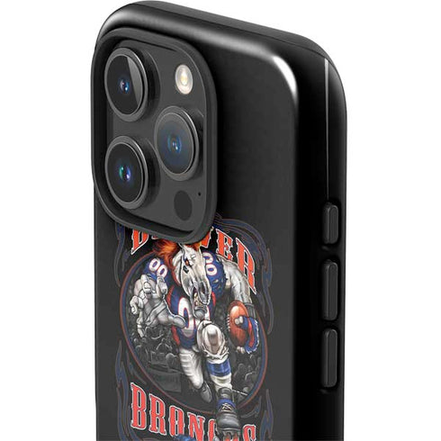 Liquid Blue NFL Denver Broncos Running Back iPhone 16 Pro Impact Case